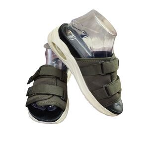 Earth Cedar‎ Kamala Green Orthopedic Slip-on Wedge Sandals Sz 7.5